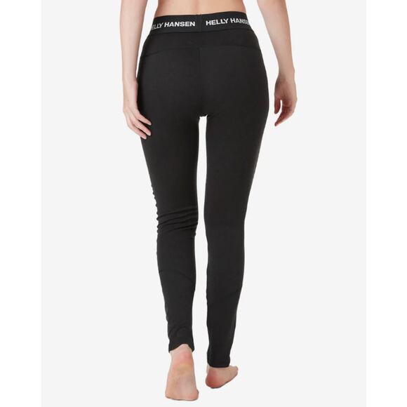 HELLY HANSEN Women's Lifa Merino Pants Medium Black Base Layer Midweight NWT - Picture 3 of 12